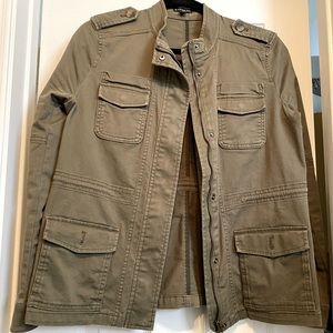Express military style jacket